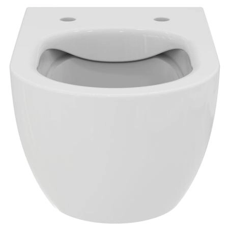 Ideal Standard Blend Curve Унитаз подвесной 54х36см., безободковый с технологией смыва RimLS+®, цвет: Euro White Ideal Plus