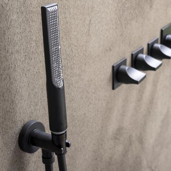 Душевой гарнитур Bossini Apice CE3004C.073 черный матовый