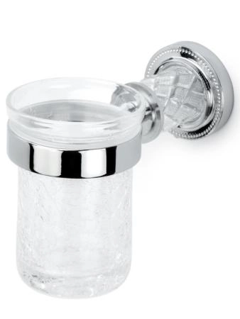 Стакан для зубных щеток Boheme MURANO CRYSTAL_Комплект 10904-CRST-CH
