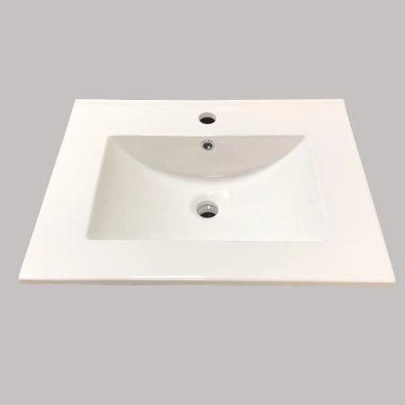 Тумба с раковиной Comforty Франкфурт-60 дуб шоколадно-коричневый