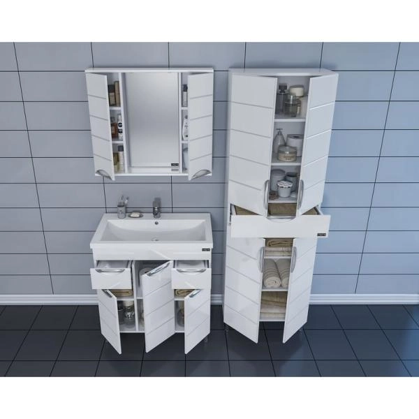 Шкаф-колонна СаНта Родос 60 506003, напольный