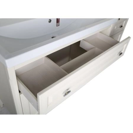 Тумба под раковину Asb Woodline Монте 100 Бежевый