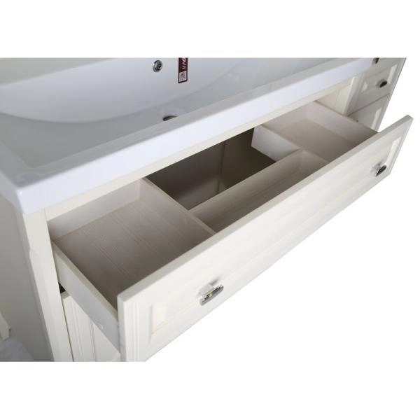 Тумба под раковину Asb Woodline Монте 100 Бежевый