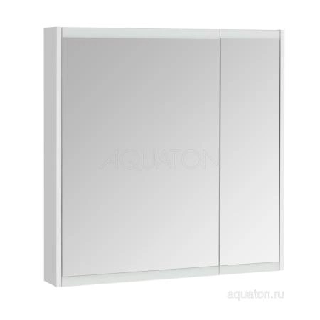 Зеркальный шкаф AQUATON Нортон 80 белый 1A249202NT010