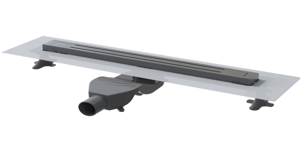 Душевой лоток Boheme Premium Trendy 80см, нерж.сталь GUN METAL 983-80-GM