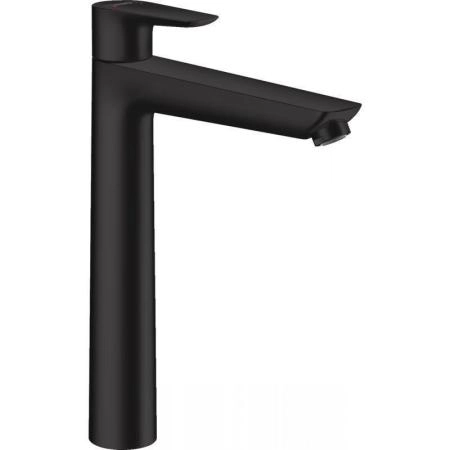 Смеситель Hansgrohe 71717670 Talis для раковины E 234 мм, гладкий черный матовый