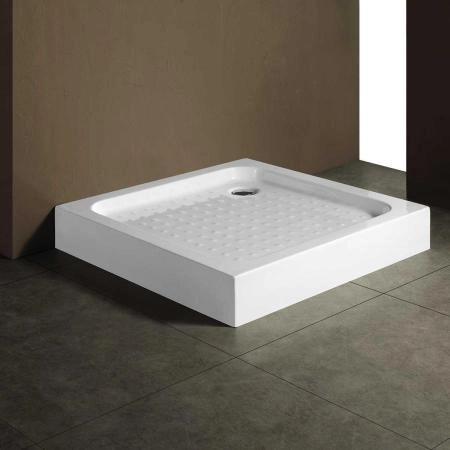 Поддон для душа Vincea акриловый VST-2AS-9090, 900*900*135, Сифон Vincea Ф90 с гидрозатвором