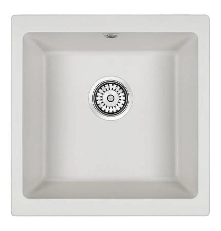 Мойка для кухни Paulmark BRILON, PM104546-WH, белый, 445х460, подст. мон. Paulmark