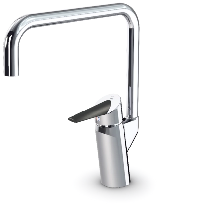 Смеситель для кухни Oras Optima 2733F с высоким поворотным изливом