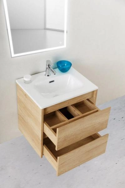 Тумба под раковину Belbagno KRAFT Rovere Nebrasca Nature подвесная KRAFT 39-500/390-2C-SO-RNN