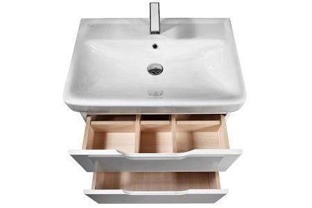 Тумба под раковину Dreja Q Plus 60 99.0004 напольная цвет белый