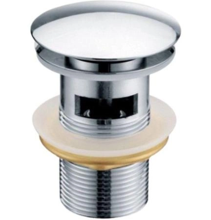 Керамический донный клапан Gid Ch100-1 с переливом хром