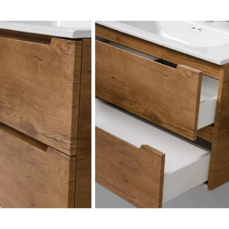 Тумба под раковину BelBagno ETNA-600-2C-SO-RN-P Rovere Nature 60 см подвесная