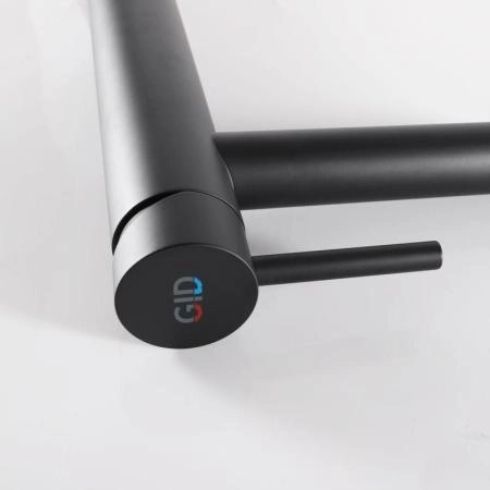 Смеситель Gid Berlin SS080-BM-D для раковины Черный матовый