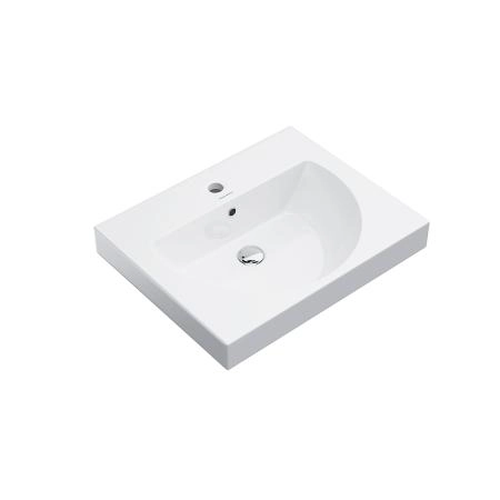 Раковина Kerama Marazzi BUONGIORNO БОНДЖОРНО BG.wb.60 подвесная/мебельная 60, белая глянцевая