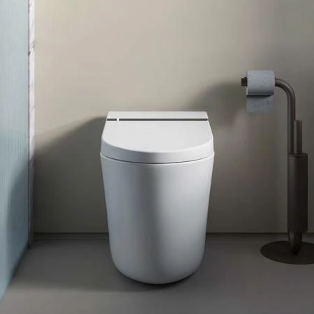 Artceram HYPE Унитаз-биде напольный 38X59см, безободковый, с soft-close, с пультом управл, цвет белый с покр Saniglaze (АКЦИЯ 2026!)