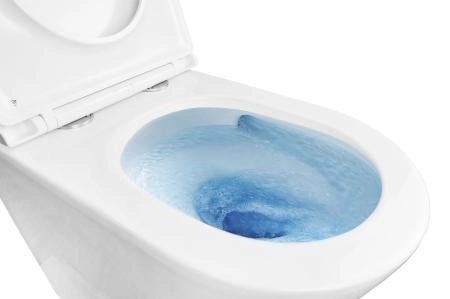 Унитаз приставной Azario 580х360х430 безободковый, быстросъемное сиденье микролифт, с системой смыва Tornado (AZ-1003D-UQ1)