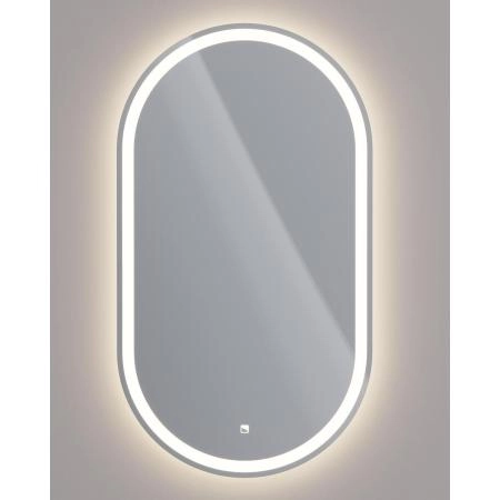 Зеркало DREJA LUNO 99.2007 55x100 см, белый