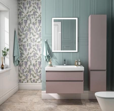 Пенал Kerama Marazzi CUBO КУБО CUB.165Rh\MAL подвесной правый 165, мальва матовый