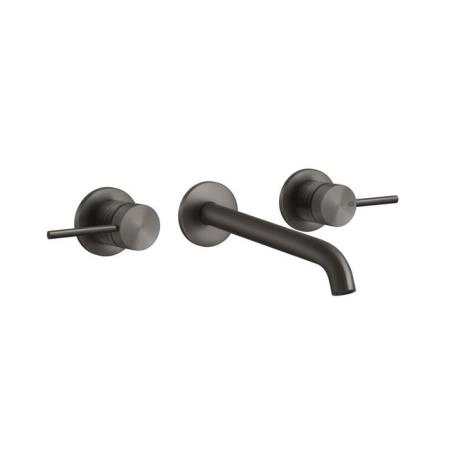 Gessi 316 Смеситель для раковины, встраиваемый, цвет: brushed black metal pvd