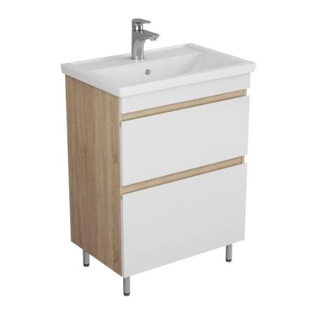 Тумба UNCORIA Арно 60 дуб сонома, под умывальник Фостер