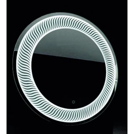 Зеркало Континент Марс ЗЛП55 LED d77 c подсветкой