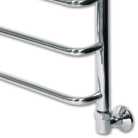 Полотенцесушитель водяной Ника Quadro Л90 ВП 100/40 с верхней полкой