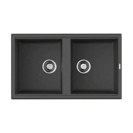 Кухонная мойка Omoikiri Tedori 86-2-PL Tetogranit/платина 4993931