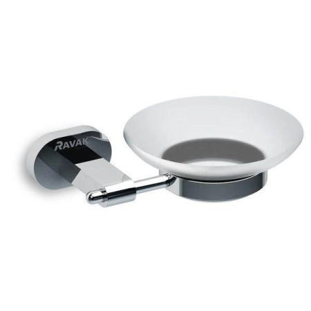 Держатель с мыльницей Ravak Chrome CR 200.00 X07P187 (стекло)