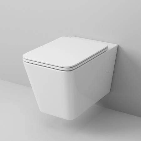 Унитаз Grossman GR-4414S (600*355*410) подвесной безободковый с тонкой крышкой