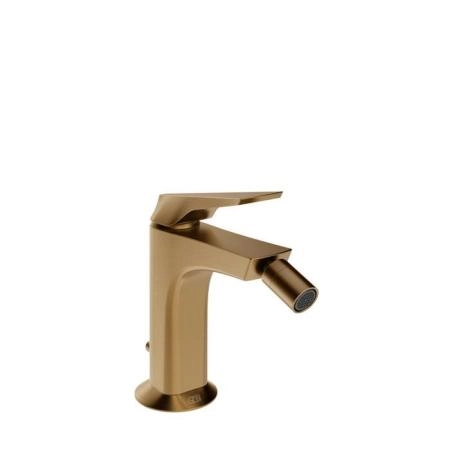 Gessi Ventaglio Смеситель для биде с донным клапаном и соединительными шлангами, цвет: Warm Bronze Br PVD