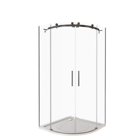 Душевой уголок GOOD DOOR GALAXY R-TD-100-C-B 100x100 прозрачное