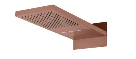 Лейка верхняя Boheme FUSION Brushed bronze с каскадом 419-2-BRB