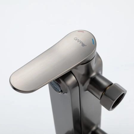 Смеситель GAPPO G3210-9 для ванны, оружейная сталь