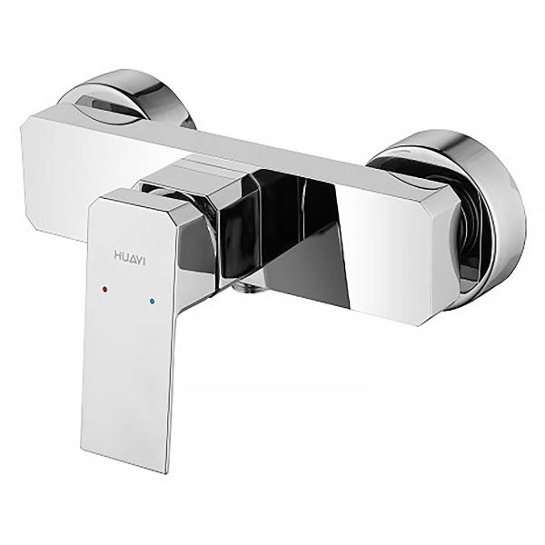 Смеситель для душа Azario HARDCORE с ручным душем, хром (AZ-VKM338277C)