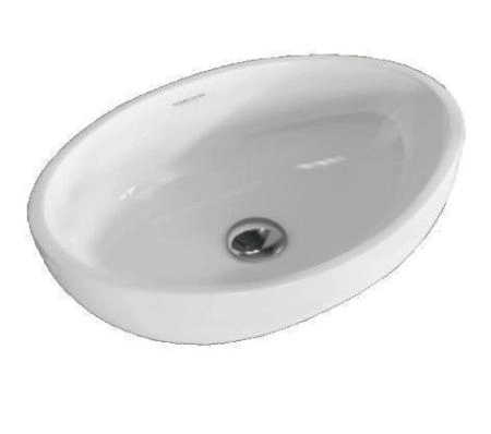 Раковина Sanita Luxe Ringo Cut, накладная, белая (RNGSLWB01C)
