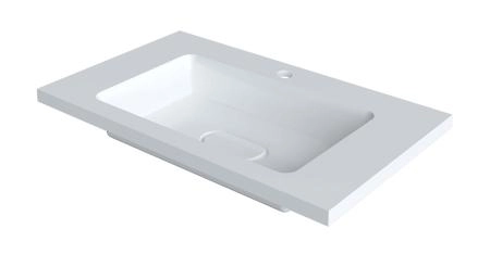 Раковина Uperwood Modul 80 см, прямоугольная