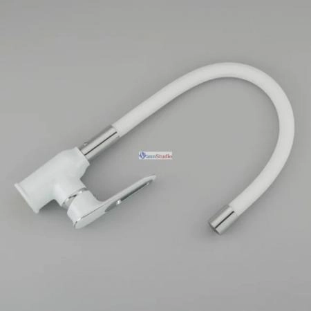 Смеситель для кухни Frap F4049 белый хром