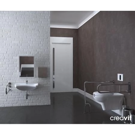 Унитаз CREAVIT подвесной для инвалидов BD320-11CB00E-0000 (сиденье отдельно)
