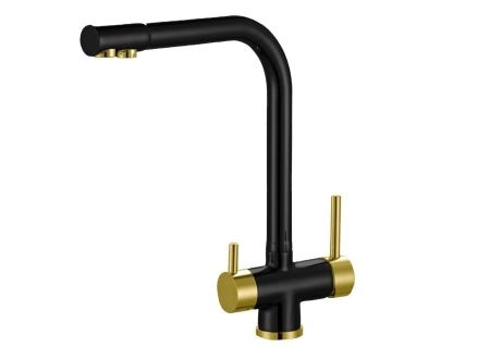 Смеситель для кухни ZORG (ZR 348 YF BLACK BRONZE) бронза | черный