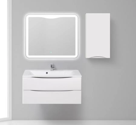 Шкаф Belbagno FLY Bianco Lucido подвесной правосторонний FLY-MARINO-750-1A-SC-BL-P-R