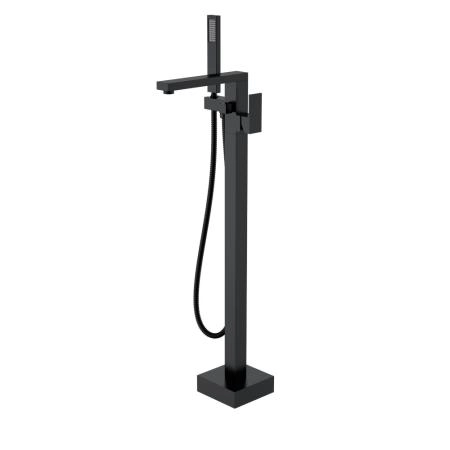 Смеситель напольный Boheme QUBIC Black 479-B