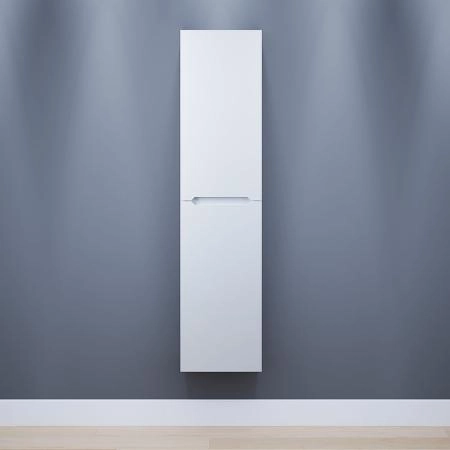 Шкаф-пенал для ванной Uperwood Tanos 33*27*150 см, подвесной, белый матовый, левый