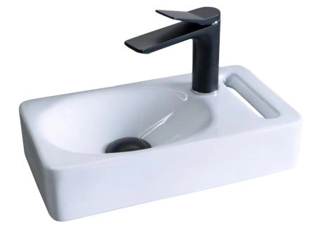 Раковина Gid N9262 40x22 подвесная белая