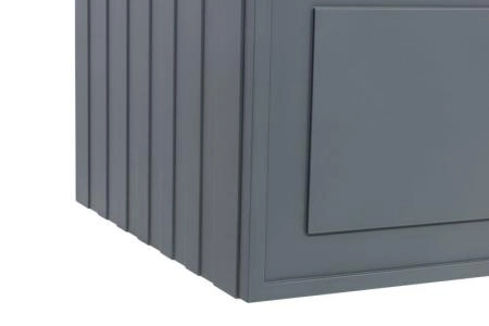 Тумба под раковину LA FENICE Cubo Grigio TWIN серый 100 FNC-01-CUB-G-100-2 серый матовый зелёный матовый