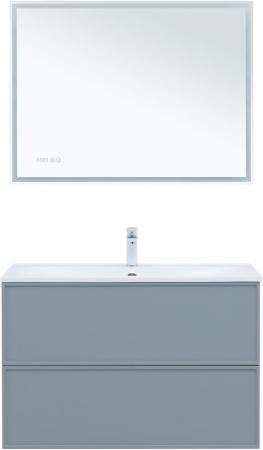 Тумба под раковину Aquanet Арт 100 мисти грин