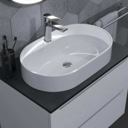 Раковина Uperwood Luna 60 см, овальная