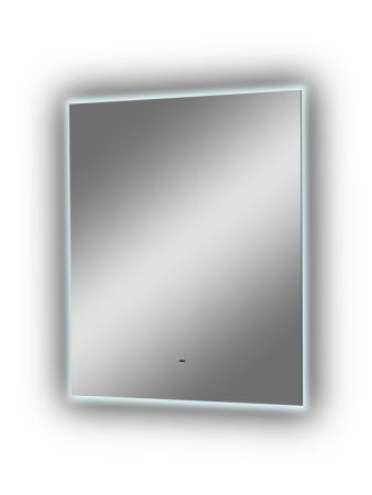 Зеркало Континент Trezhe Led 600х700 с бесконтактным сенсором, холодная подсветка ЗЛП542