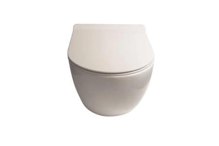 Унитаз подвесной SantiLine SL-5002SM-BD с встроенным смесителем и функцией биде сиденье микролифт