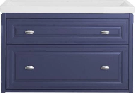 Тумба ASB Woodline Кастелло 100 Пейна (Серый) без раковины